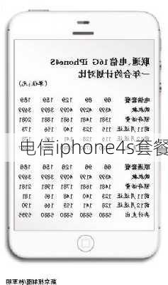 电信iphone4s套餐-第1张图片-模头数码科技网