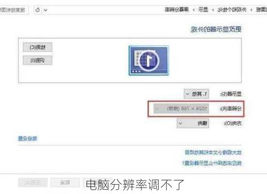电脑分辨率调不了-第3张图片-模头数码科技网