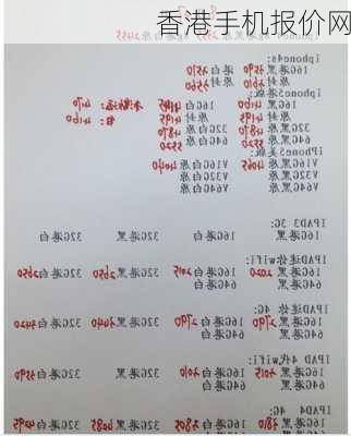 香港手机报价网-第1张图片-模头数码科技网