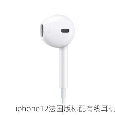 iphone12法国版标配有线耳机-第2张图片-模头数码科技网