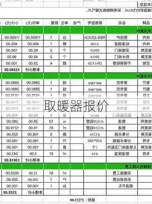 取暖器报价-第3张图片-模头数码科技网