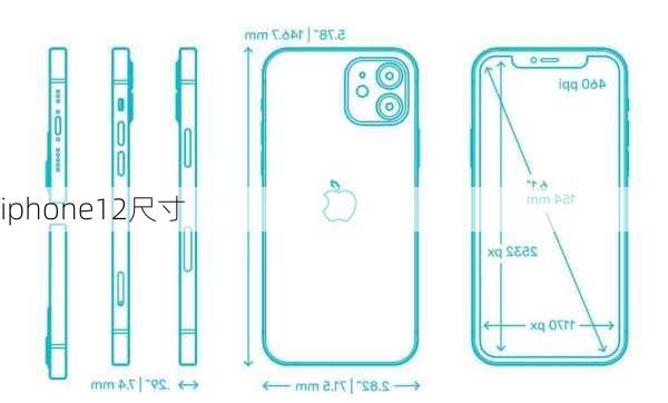 iphone12尺寸-第2张图片-模头数码科技网