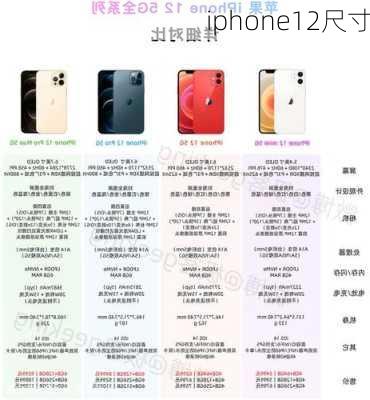 iphone12尺寸-第1张图片-模头数码科技网