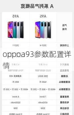 oppoa93参数配置详情