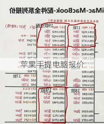 苹果手提电脑报价-第2张图片-模头数码科技网