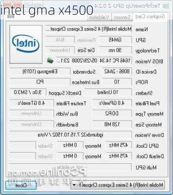 intel gma x4500-第3张图片-模头数码科技网