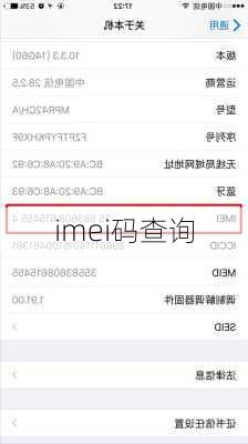 imei码查询-第2张图片-模头数码科技网