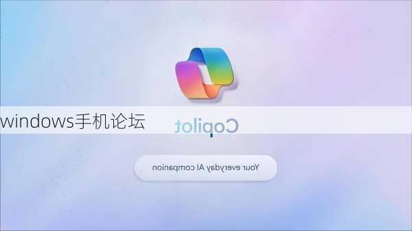 windows手机论坛-第3张图片-模头数码科技网