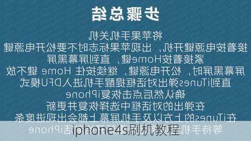 iphone4s刷机教程-第2张图片-模头数码科技网