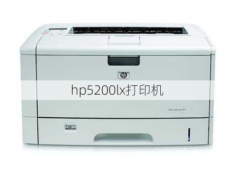 hp5200lx打印机-第2张图片-模头数码科技网