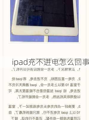 ipad充不进电怎么回事-第1张图片-模头数码科技网