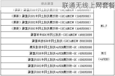 联通无线上网套餐-第2张图片-模头数码科技网