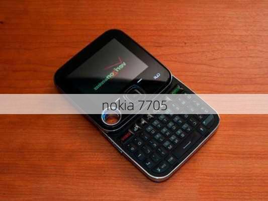 nokia 7705-第2张图片-模头数码科技网