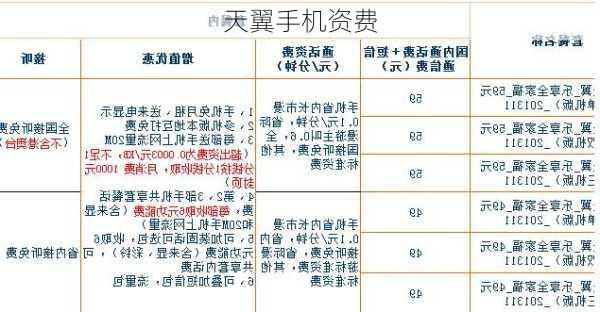 天翼手机资费-第2张图片-模头数码科技网