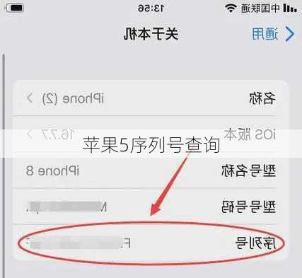 苹果5序列号查询-第2张图片-模头数码科技网