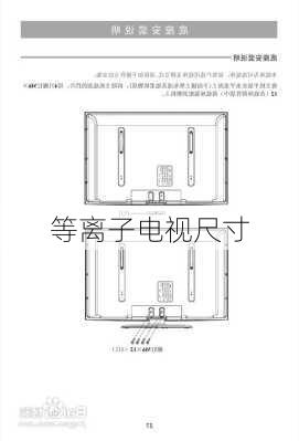 等离子电视尺寸-第1张图片-模头数码科技网