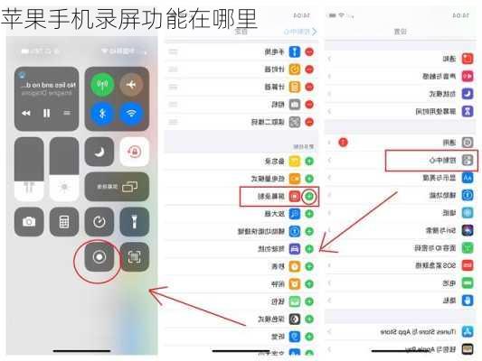 苹果手机录屏功能在哪里-第2张图片-模头数码科技网