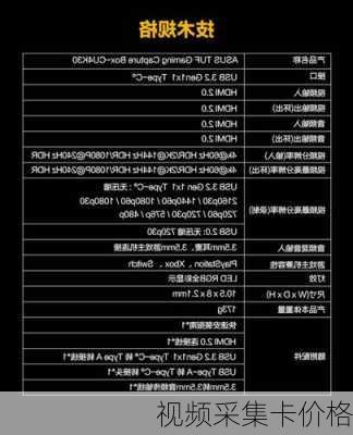 视频采集卡价格-第2张图片-模头数码科技网