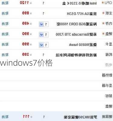 windows7价格-第3张图片-模头数码科技网