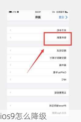 ios9怎么降级