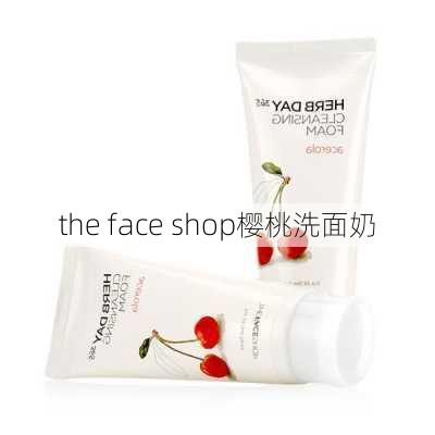 the face shop樱桃洗面奶-第3张图片-模头数码科技网