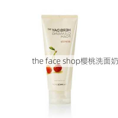 the face shop樱桃洗面奶-第2张图片-模头数码科技网