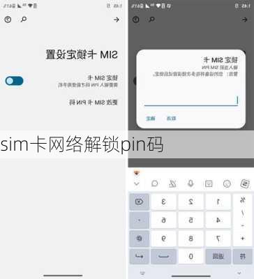 sim卡网络解锁pin码-第2张图片-模头数码科技网