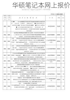 华硕笔记本网上报价-第1张图片-模头数码科技网