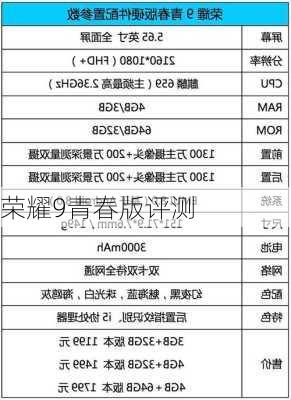 荣耀9青春版评测-第1张图片-模头数码科技网