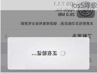 ios5降级-第1张图片-模头数码科技网