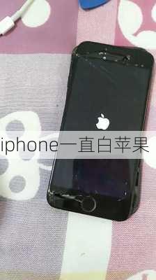 iphone一直白苹果