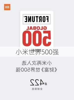 小米世界500强-第3张图片-模头数码科技网