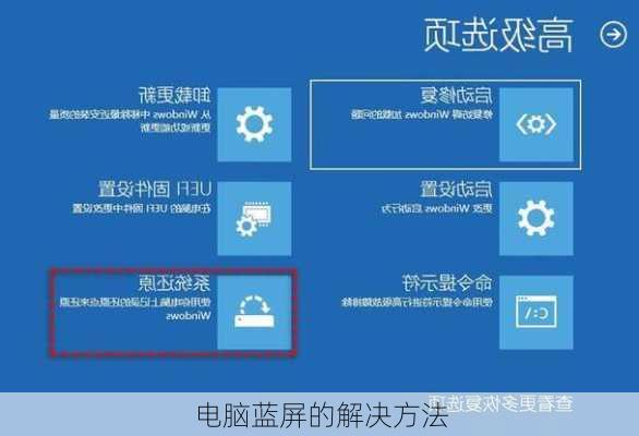 电脑蓝屏的解决方法-第3张图片-模头数码科技网