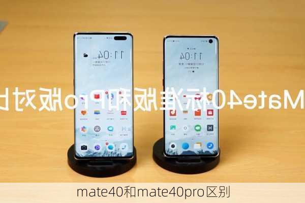 mate40和mate40pro区别-第2张图片-模头数码科技网