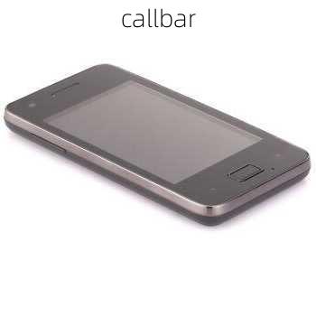 callbar-第1张图片-模头数码科技网