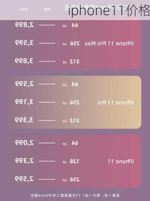 iphone11价格-第2张图片-模头数码科技网