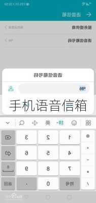 手机语音信箱-第3张图片-模头数码科技网