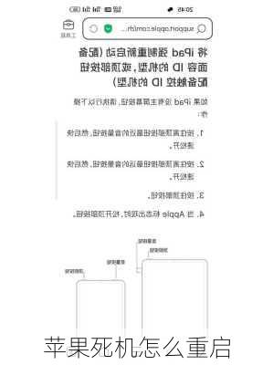 苹果死机怎么重启-第2张图片-模头数码科技网