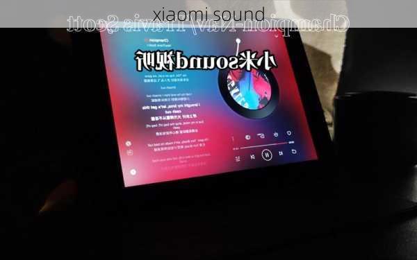 xiaomi sound-第2张图片-模头数码科技网