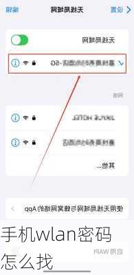 手机wlan密码怎么找-第2张图片-模头数码科技网