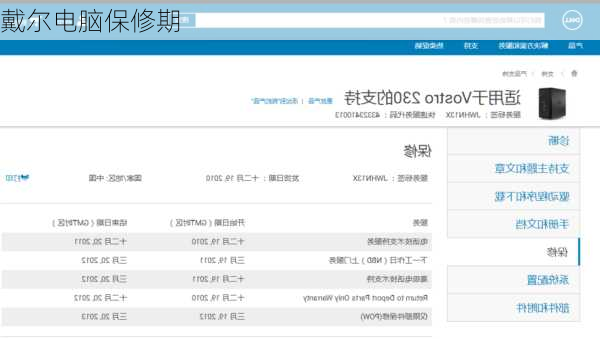 戴尔电脑保修期-第1张图片-模头数码科技网