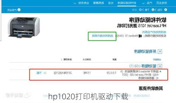 hp1020打印机驱动下载-第1张图片-模头数码科技网