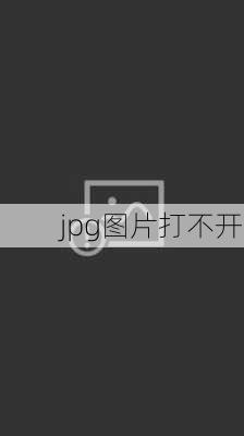 jpg图片打不开-第2张图片-模头数码科技网