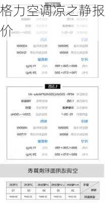 格力空调凉之静报价-第2张图片-模头数码科技网