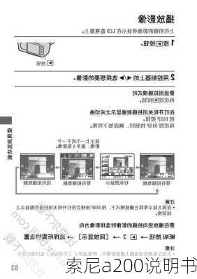 索尼a200说明书-第1张图片-模头数码科技网