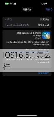 IOS16.5.1怎么样-第1张图片-模头数码科技网