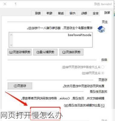 网页打开慢怎么办