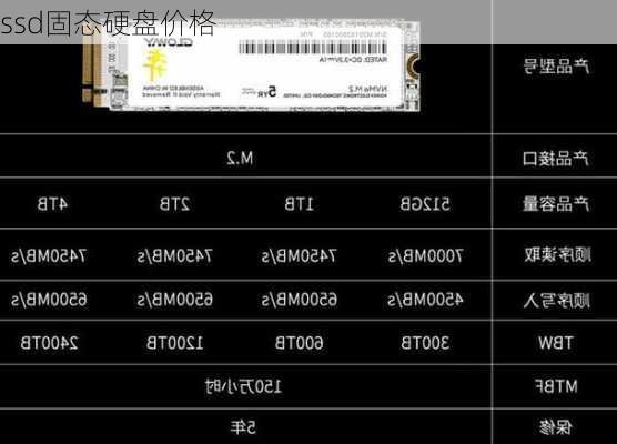 ssd固态硬盘价格-第2张图片-模头数码科技网