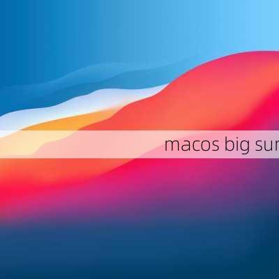 macos big sur-第2张图片-模头数码科技网