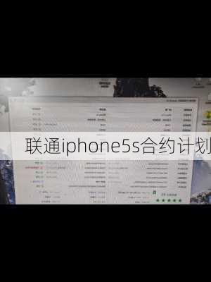 联通iphone5s合约计划-第3张图片-模头数码科技网